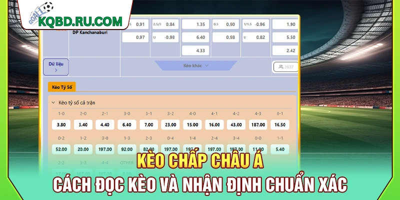 Kèo Chấp Châu Á – Cách Đọc Kèo Và Nhận Định Chuẩn Xác